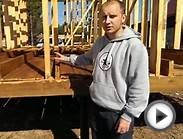 Строительство каркасного дом 8х9 в Иркутске, день 4-10